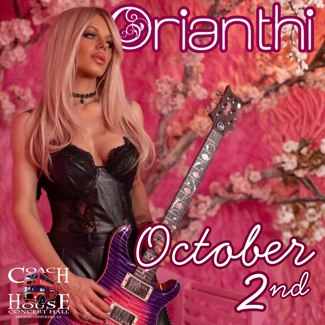 Orianthi live at The Coach Housee October 2 
