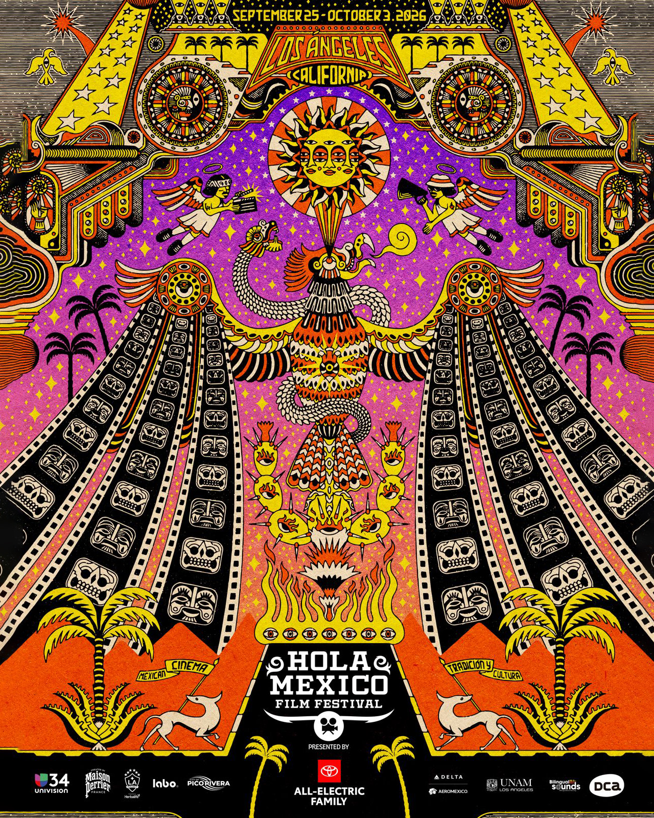 Hola Mexico Film Festivan Opening Night Screening of Loco México Mágico at the Montalbán Theatre on Friday, September 25