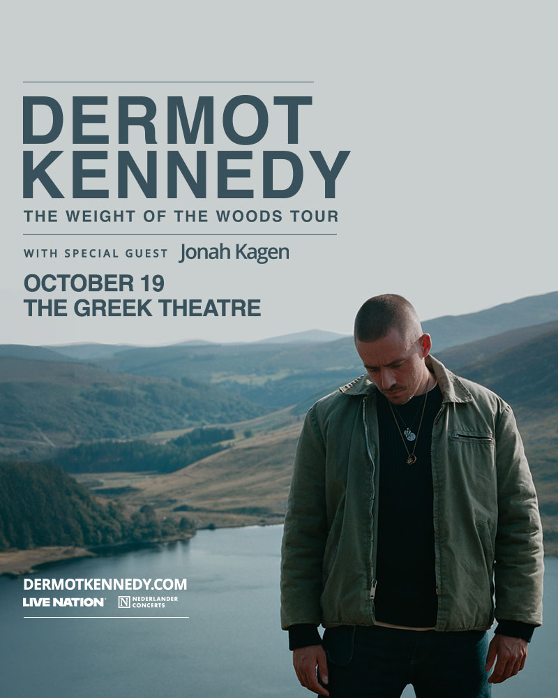 Dermot Kennedy at the Greek Theatre on October 19