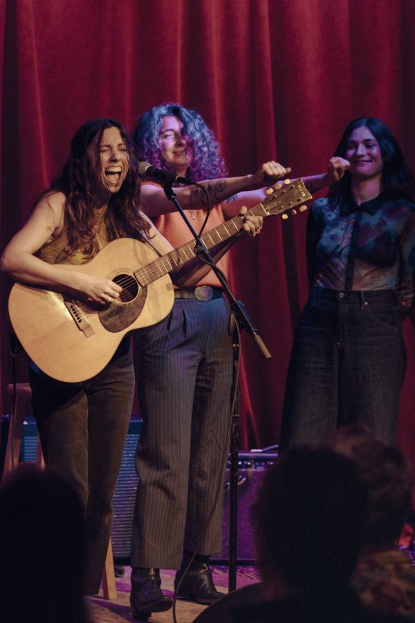 SHARON SILVA AND NATALIE CLOSNER AT HOTEL CAFE FOR THE SOCAL SOUND